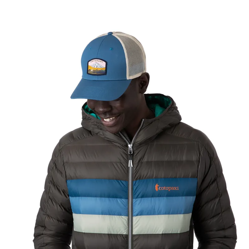 Cotopaxi Llamascape Trucker Hat - Denim-3